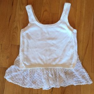 Club Monaco Cotton Sweater Tank
